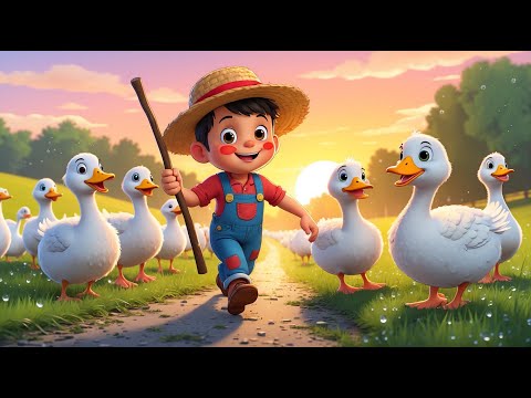 Видео: Гъската Руска 🦆 | Компилация Забавни детски песнички 🎵 | MONKA