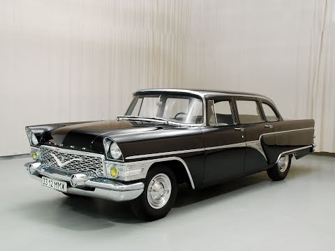 Видео: Модель автомобиля ГАЗ-13 чайка 1:24 Hachette/Car model GAZ-13 Chaika 1:24 Hachette