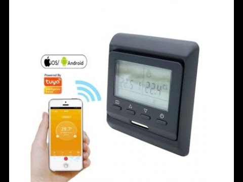 Видео: Терморегулятор для теплого пола E51 Wi-Fi ✅ Распаковка, ✅ обзор и ✅ настройка