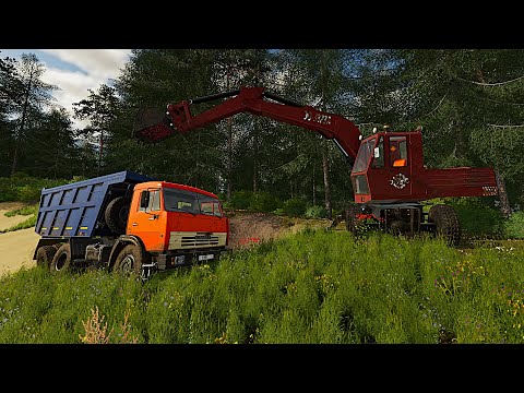 Видео: Farming Simulator 22 Привез глину на кирпичный завод