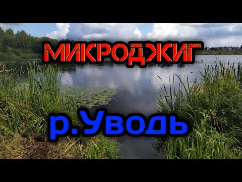 Видео: Микроджиг на реке Уводь в черте города. Рыбалка в Иваново. Ловля окуня и плотвы на спиннинг.