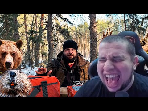 Видео: МАНУРИН СМОТРИТ Дегустация различной еды из диких зверей: марал, кабан, медведь, бобер и другие