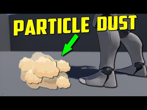 Видео: UE4  Tutorial Dust  Poofs/ particle system / создаем эффект пыли