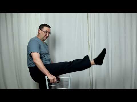 Видео: Простое упражнение для растяжки ягодичной мышцы.