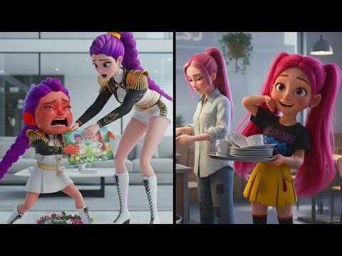 Видео: Кавер «Free» | Rich vs Poor: Руми меняет жизнь! 💔 [ [KPop Demon Hunters] | Музыкальное видео