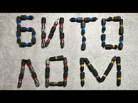 Видео: Биты #workpro pz2 качество как #dewalt 