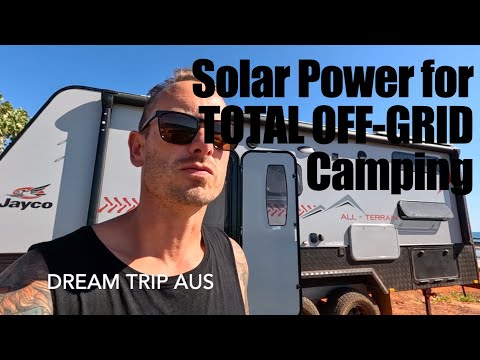 Видео: Солнечные батареи для кемпинга вне сети — как это сделать — Dream Trip Aus