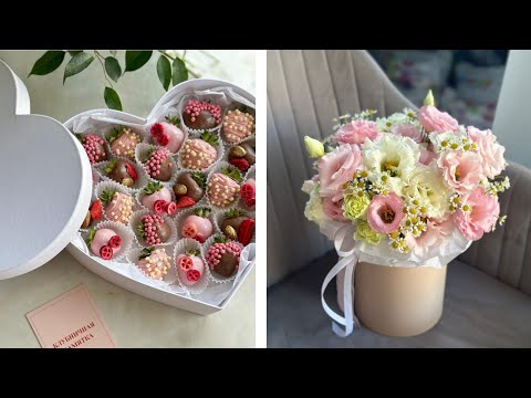 Видео: летний рабочий день флориста 💫🦩