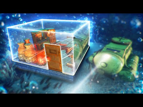 Видео: Живу в Прозрачном Доме под Водой! Все видят мои Лутовые в Rust/Раст