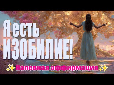Видео: Я ЕСТЬ ИЗОБИЛИЕ — Напев-Манифестация, Которая Перепишет Твою Реальность за 1 Прослушивание