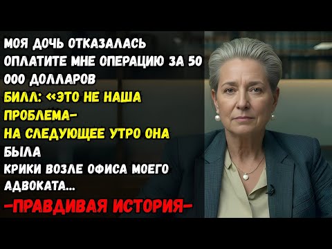 Видео: ЕЁ ПРАВДИВАЯ ИСТОРИЯ ИЗ НЕВАДЫ 👵💔 Моя дочь отказалась оплатить мой счёт из больницы на $50,000: «Это
