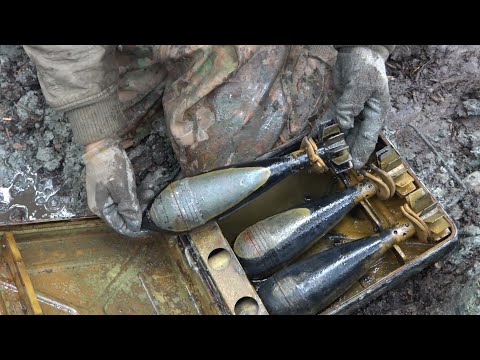 Видео: Раскопали немецкий блиндаж, интересный находки Юрий Гагарин
