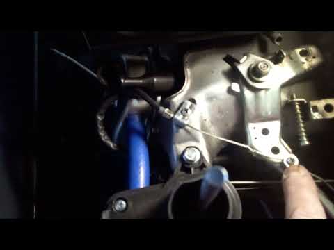 Видео: легкий газ на мотобуксировщике