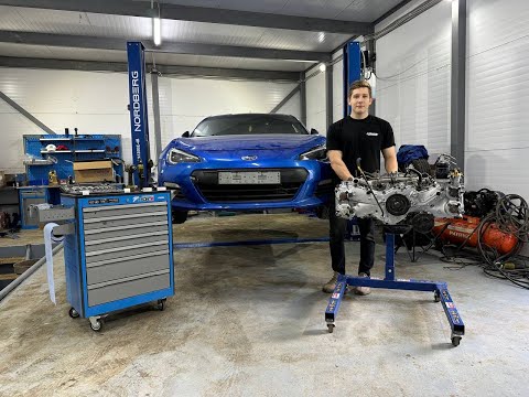 Видео: Ремонт двигателя FA20 для Subaru BRZ