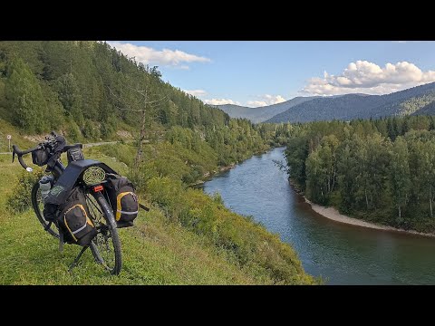 Видео: Велопутешествие на Алтай. День 9. Кырлыкский перевал