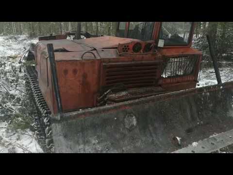 Видео: Трелюю хороший привал на ТДТ 55