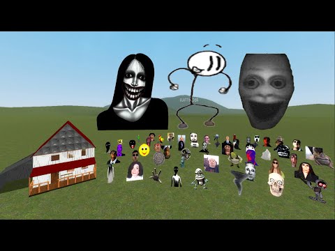 Видео: Слишком много Nextbots против домов — Garry's Mod