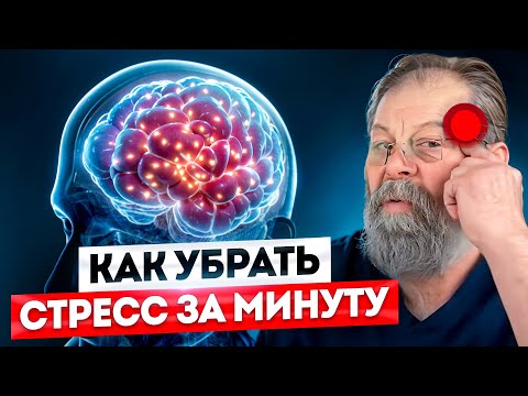 Видео: 1,5 минуты и стресс уйдёт. Эти точки успокоят нервную систему