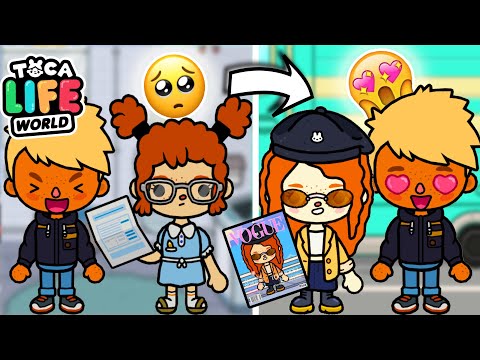 Видео: Я СТАЛА МОЛОДОЙ МОДЕЛЬЮ! 👑 Toca Boca Life World 🌎