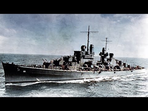 Видео: Адский крейсер США, ставший кошмаром для японских пилотов!