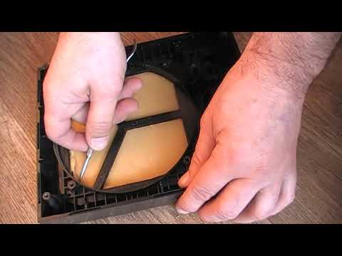 Видео: Меняем поролон в колонках SHARP 800