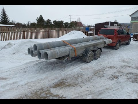 Видео: Двух-осный прицеп "Спутник". Мой обзор