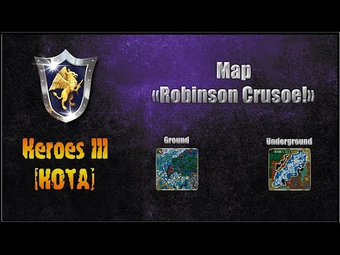 Видео: Heroes 3 [HOTA] ► Карта "Robinson Crusoe!", часть 2