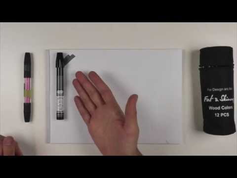 Видео: Как рисовать маркерами. Маркеры для дизайна
