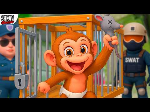 Видео: ПОМОЖЕМ МАЛЫШУ СБЕЖАТЬ ИЗ ЗООПАРКА?! Пробуем все варианты! I am Monkey VR / Часть 2 /
