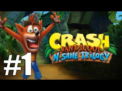 Видео: Прохождение Crash Bandicoot N. Sane Trilogy (PC) #1 - Первый остров [CB1]