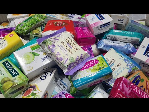 Видео: Soap Haul Opening  Unpacking soap  Satisfying video, no talkingАСМР распаковка мыла  2