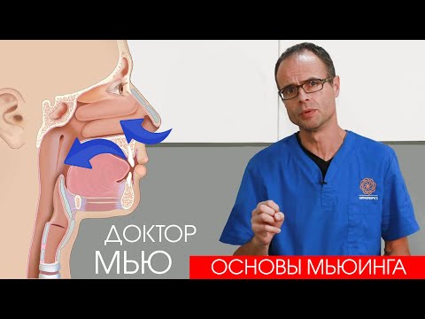 Видео: Дыхание, микро-глотание, вакуум, работа языка.Доктор Мью. Мьюинг по-русски.