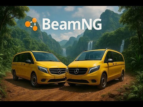 Видео: BeamNG: Когда V-Class решил стать внедорожником 😅