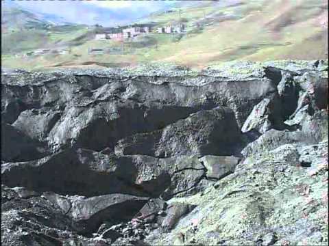 Видео: Сход ледника Колка