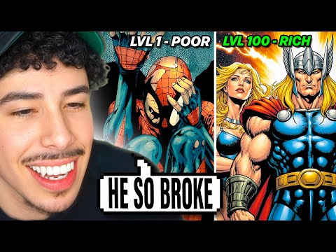 Видео: Различные уровни богатства в комиксах