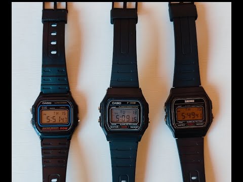 Видео: Сравниваем 3 пары часов casio w59 , casio f91w и skmei 1412.Что лучше.