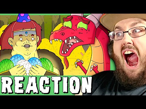 Видео: Смотрим новую анимацию «Хаотично-добрый варвар»! РЕАКЦИЯ ДРАКОНА БАЛЛУЗЫ!!!