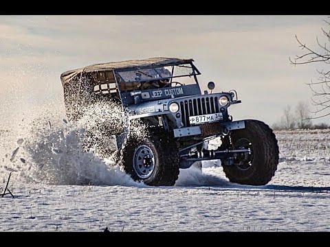 Видео: Willys, отчаянные Уазы, Нивы и Patrol!