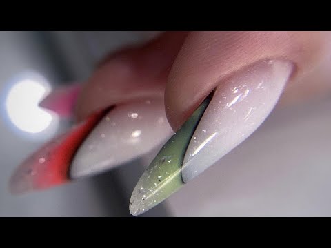 Видео: Урок выкладной френч