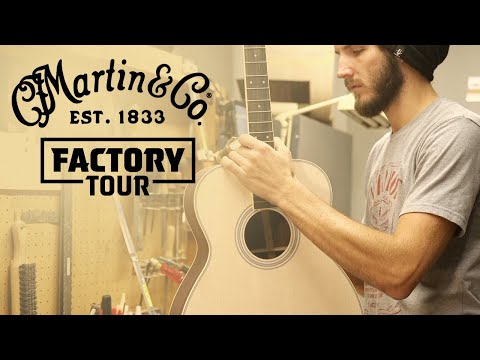 Видео: Внутри фабрики Martin Guitar в Назарете, штат Пенсильвания | Экскурсия по заводу