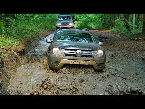 Видео: Короткой дорогой к морю по бездорожью! Дастеры и Патриоты из Новосадового на Пшаду!