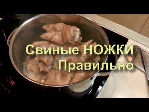Видео: ✅ Свиные Ножки. Просто и Вкусно. Правильный Рецепт Отварные.