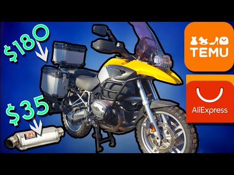 Видео: Установка ДЕШЕВЫХ мотозапчастей с TEMU и ALIEXPRESS на купленный на АУКЦИОНЕ BMW R1200GS!