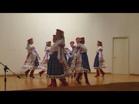 Видео: Закарпатський танець "Березнянка" - Danza di Transcarpazia "Bereznianka"