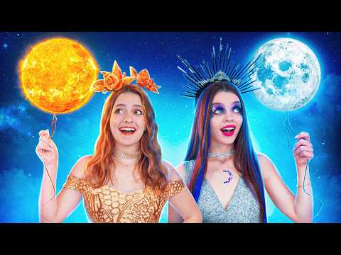 Видео: Девушка День Vs Девушка Ночь! Девушка Стихия Встречается с Обычным Парнем!