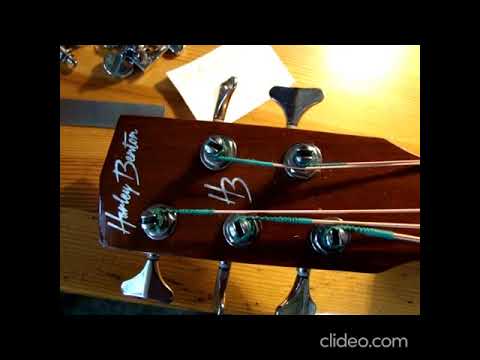 Видео: Harley Benton bass fingerboard repair исправляем накладку на басу харли бентон