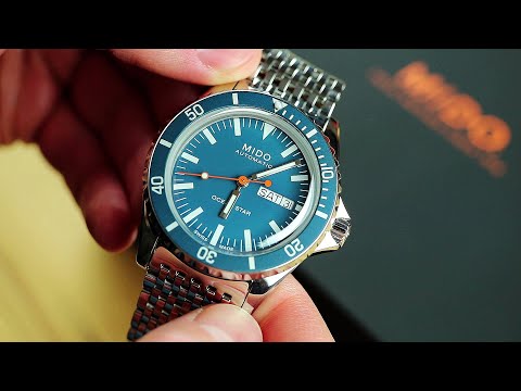 Видео: ПЛЮСЫ И МИНУСЫ MIDO OCEAN STAR TRIBUTE BLUE