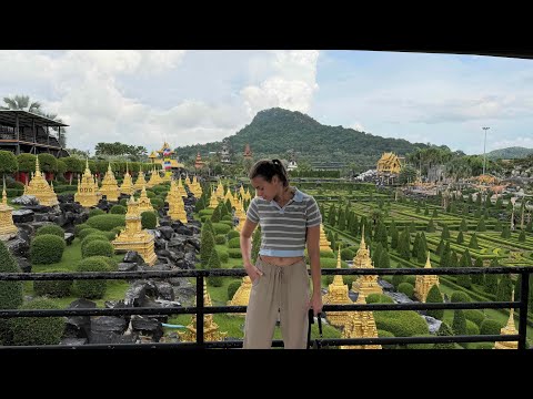 Видео: Тайский шведский стол, слоны и наш день в Паттайе 🌴