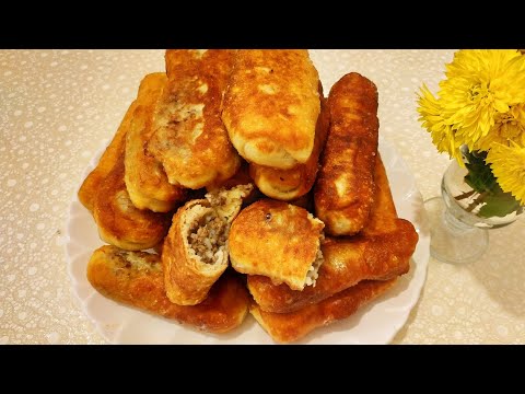 Видео: Очень вкусные пирожки с мясом