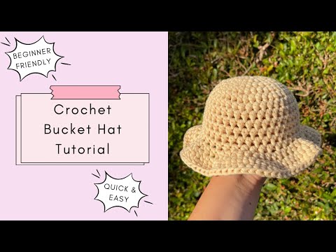 Видео: Урок по вязанию панамы крючком — подходит для начинающих
